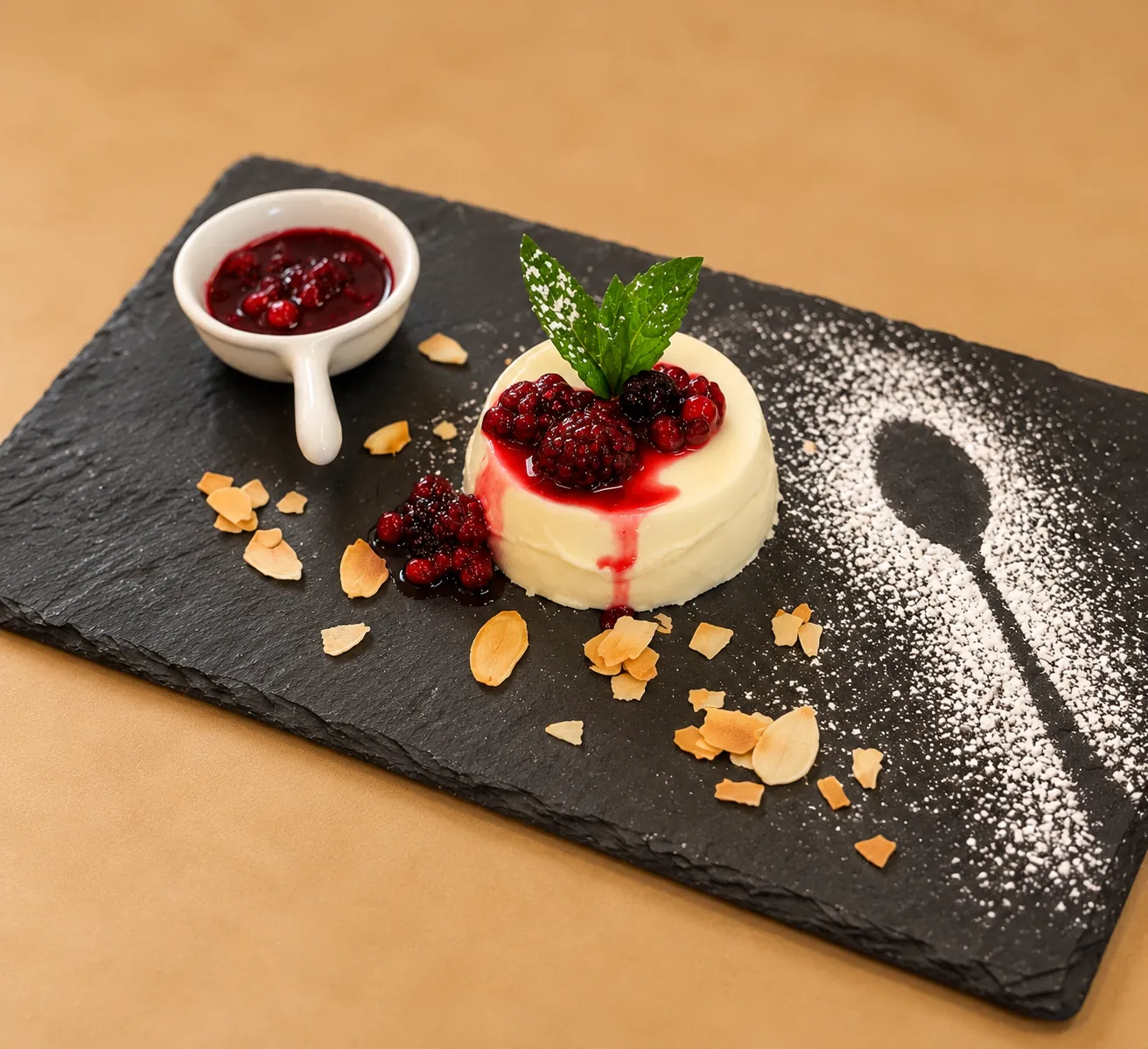 Panna cotta à la vanille
