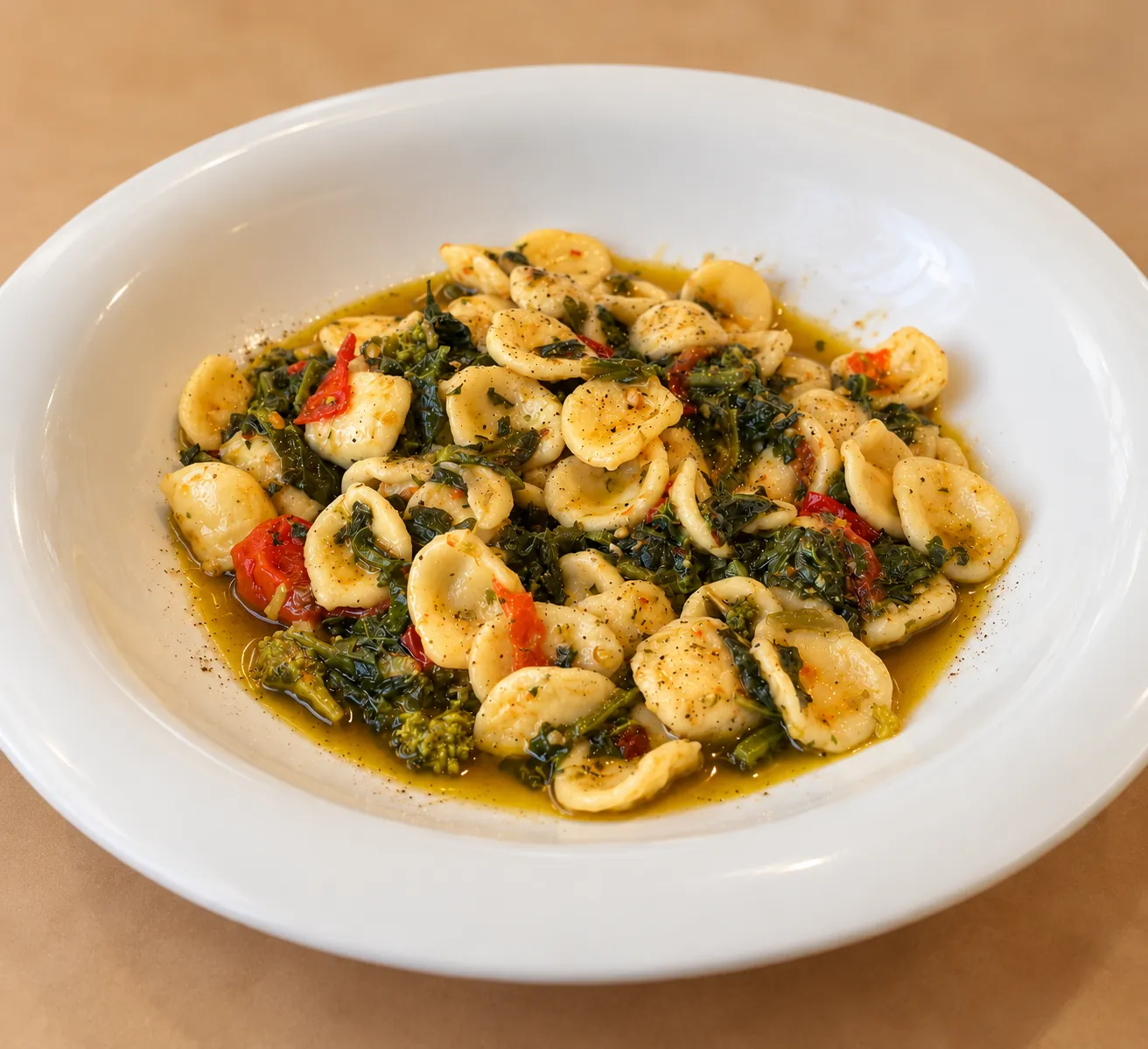 Orecchiettes alle cime di rapa